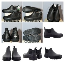 Staheekum Men's Ankle Waterproof Rain Boots - BLACK