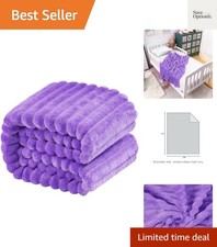 Plush Soft Flannel Baby Blanket, Warm and Cozy Unisex Toddler Blanket with St...