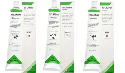 ADEL 75 Inflamyar Ointment (35gm each) Pack of 3 FREE SHIPPING