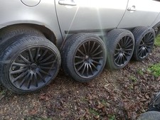 4X AUDI TT 8N QUATTRO SPORT ALLOY WHEELS+ TYRES 18" GENUINE QS 1.8T QUATTRO