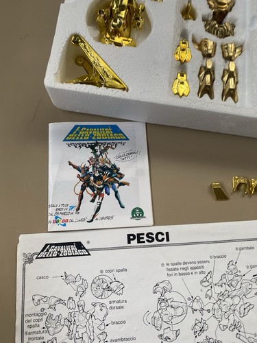 Cavalieri Dello Zodiaco Pesci Box Azzurro Giochi Preziosi Vintage Epoca - Foto 6 di 23
