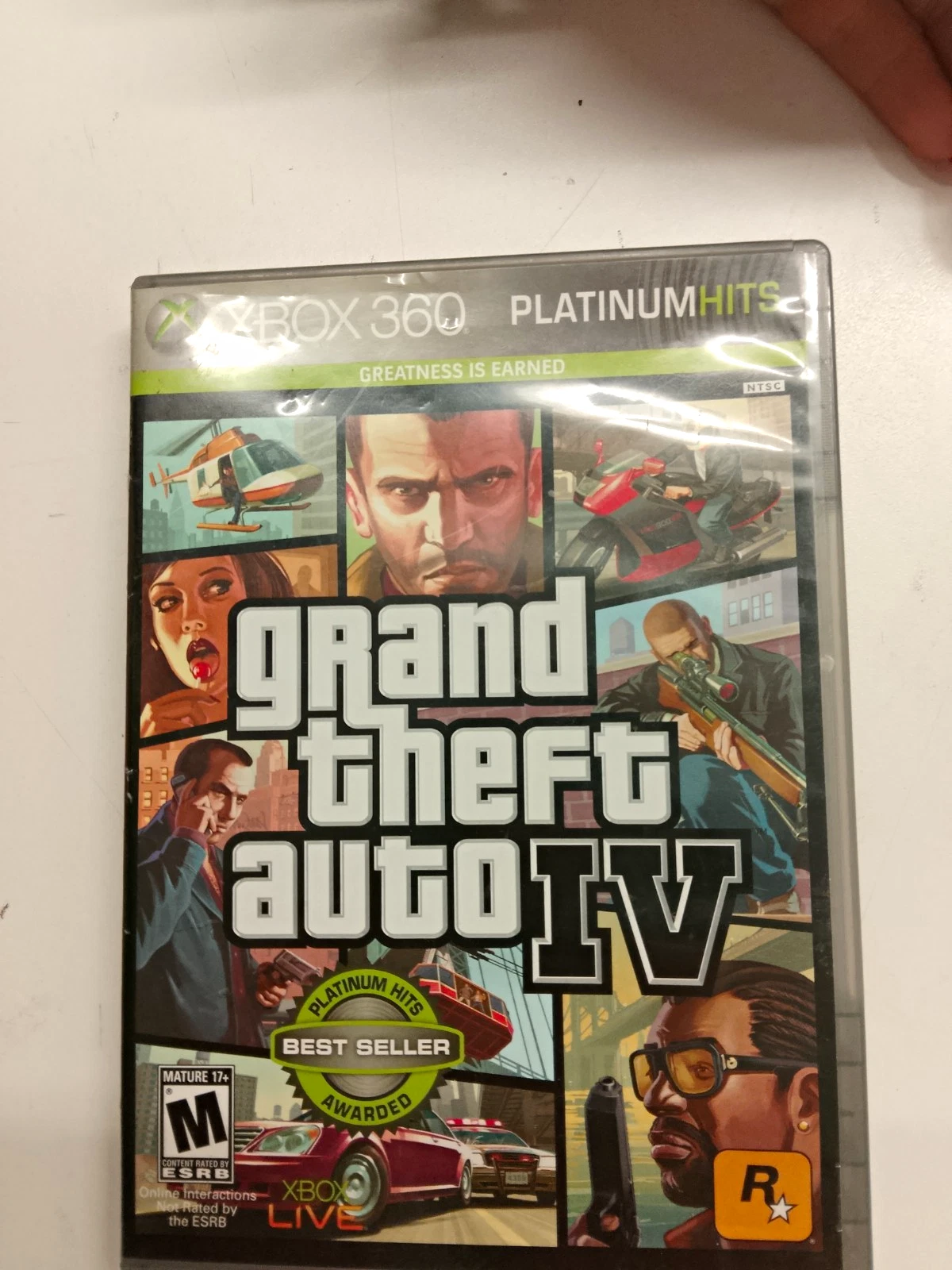 Rockstar Games Grand Theft Auto IV Platinum Hits Xbox 360 M NTSC-U/C Action
