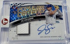 Jac Caglianone 73/75 Rookie Patch Auto 2026 Topps Pristine Baseball Card