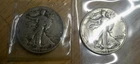 (2) 1940 - 1942  50C Walking Liberty Half Dollars