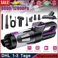 Akku Handstaubsauge beutellos für Auto Büro Haus Akku-Handstaubsauger kabellos