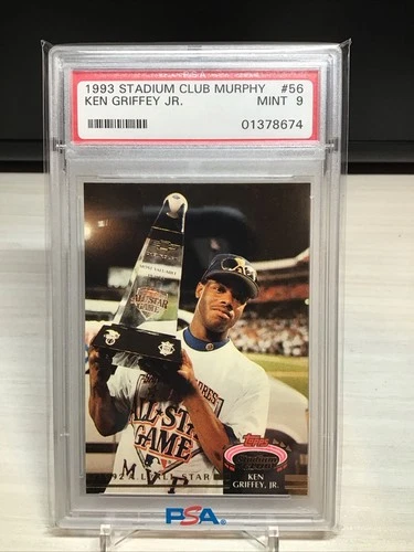 1993 Stadium Club Murphy #56 Ken Griffey Jr. PSA 9 Amazing Card
