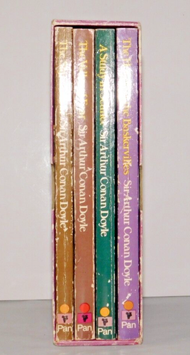 SHERLOCK HOLMES BOX SET of 4 The Hound Of Baskervilles A Study In Scarlet 1956 - Picture 5 of 13