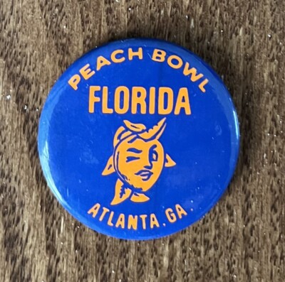 2 Pins Vintage Florida Gators – 1992 Sugar Bowl Vs Notre Dame, 3 Pouces