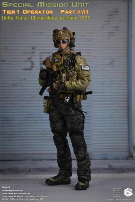 Easy Simple 26064A Special Mission Unit Delta Force Action Figure