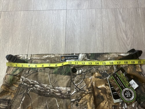SCENT-LOK Men's 2XL Ripstop Pants Camouflage Realtree Camp Prevent Hunting New - Picture 7 of 9