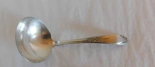Gravy / Sauce Ladle - KING EDWARD -  National Silver Co.  Silver Plate   #P132