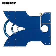 420MHz-10GHz UWB Ultra Wide Band Antenna High Gain Directional SMA Male