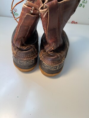 Totally Roached 1970s Vintage LL Bean Duck Boots Men\'s size 8 Dark Brown Totally Roached 1970s Vintage LL Bean Duck Boots Men main image 3