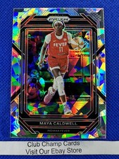 2023 #16 Maya Caldwell WNBA Panini Prizm Basketball Ice Prizm Fever
