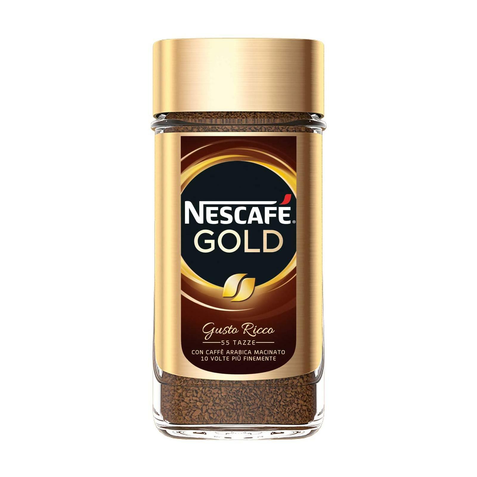 CAFFE' NESCAFE' GOLD CAFFE' AROMA RICCO 100g 55 TAZZE ARABICA MACINATO