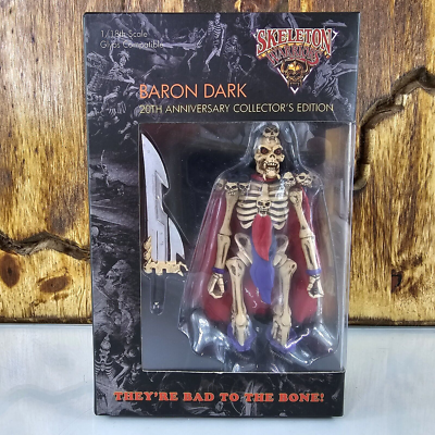 Glyos Skeleton Warriors BARON DARK October Toys 20th Anniversary 1