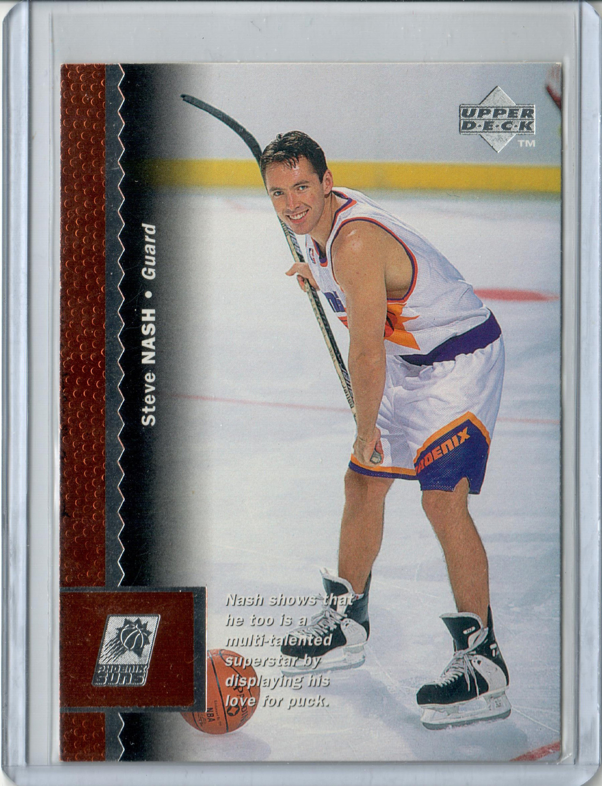 1996 Upper Deck Steve Nash #280 Rookie RC HOF