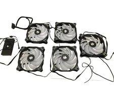 Asiahorse PC Cooling Fans ARGB Black WD-001 Series 120 MM Case Fan, 5 Pack