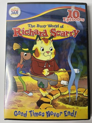 英語　dvd richard scary The Busy World of Richard Scarry: Its a Busy Busy Day DVD