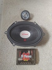 Jc Power Audio System Kc-57.2 5" X 7" 2 Way Component Speaker System