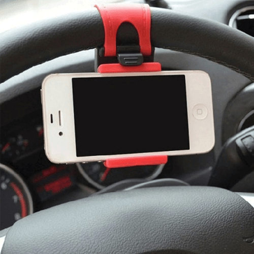 Soporte de clip de volante para teléfono Soporte universal para iPhone - Imagen 2 de 17