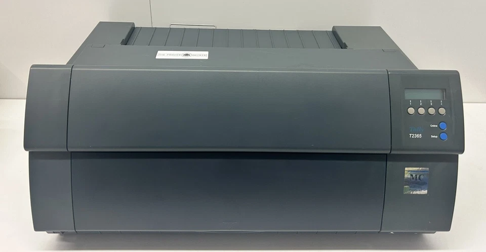 Tally T2365 A3 Mono Serial Dot Matrix Printer 918108 - Image 3 of 4