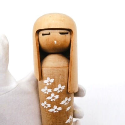 20.5cm Vintage Japanese Creative KOKESHI Doll – by MIYAJIMA