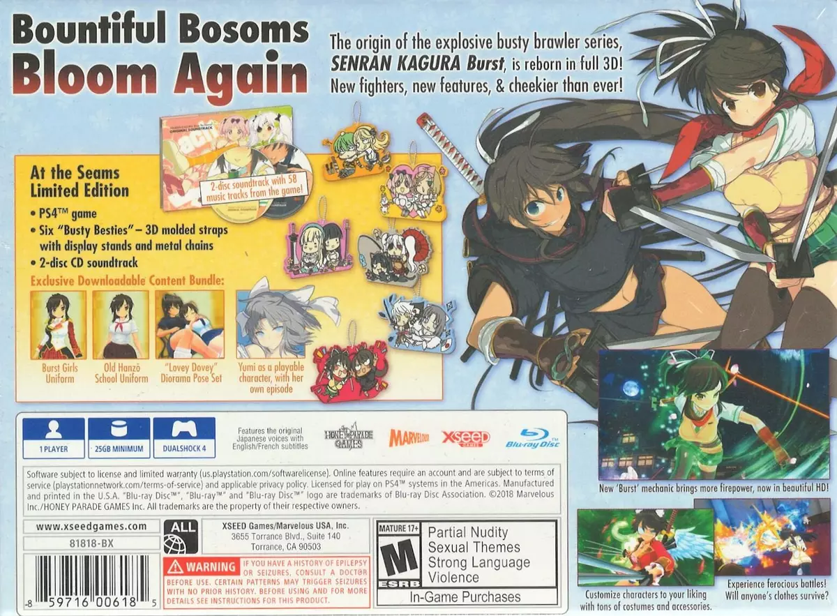 Senran Kagura Burst Re:Newal At The Seams Edition (PS4)