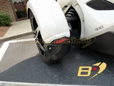 Can-Am Spyder RS 2008 - 2016 Carbon Fiber Front Fender Extensions Twill