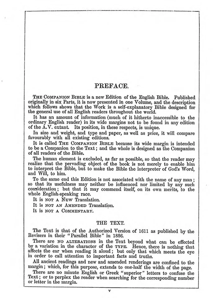 THE COMPANION BIBLE-E W Bullinger-Commentary-Christian Theology-Searchable-USB Foto 4 de 4