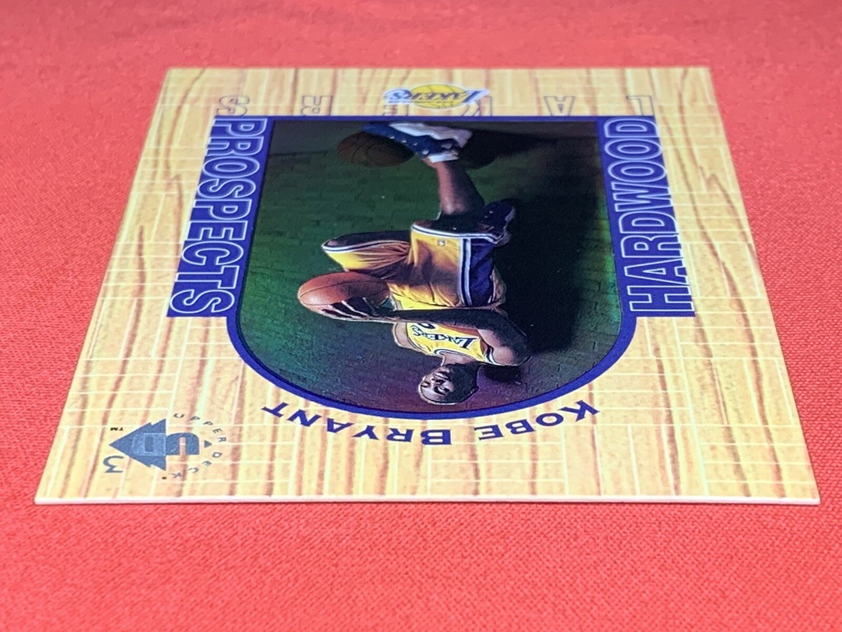 Kobe Bryant カード、Rookie, UD Hardwood 1996-97 Upper Deck Ud3 KOBE BRYANT ROOKIE Hardwood Prospects
