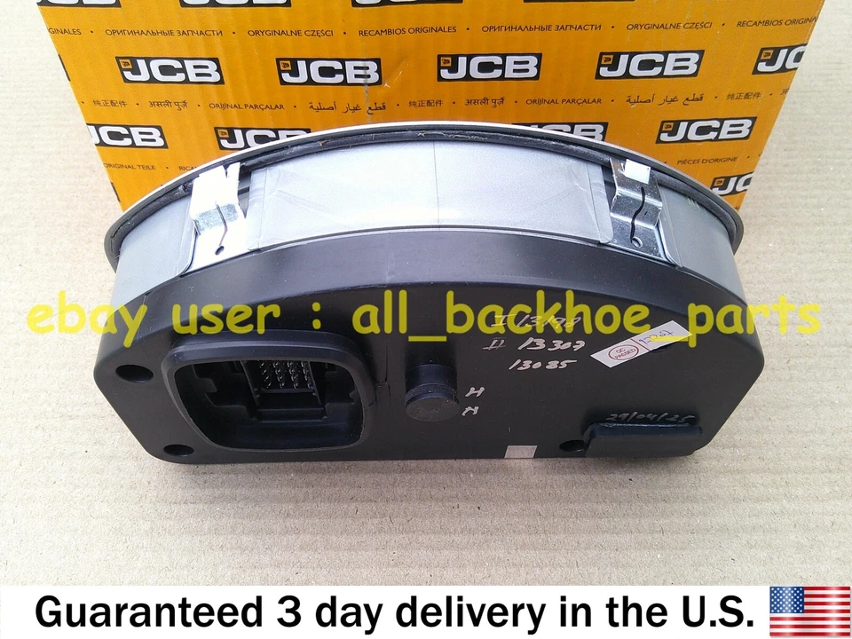 JCB BACKHOE - GENUINE JCB INSTRUMENT CLUSTER (PART NO. 332/G6563) - Image 4 of 4