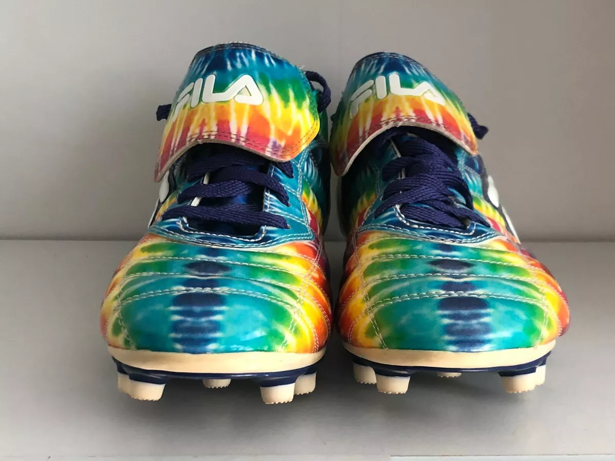 Bekentenis Andrew Halliday periscoop Fila Vintage RARE Multicolor Football Soccer Cleats Men&#039;s Sz 11.5 |  eBay