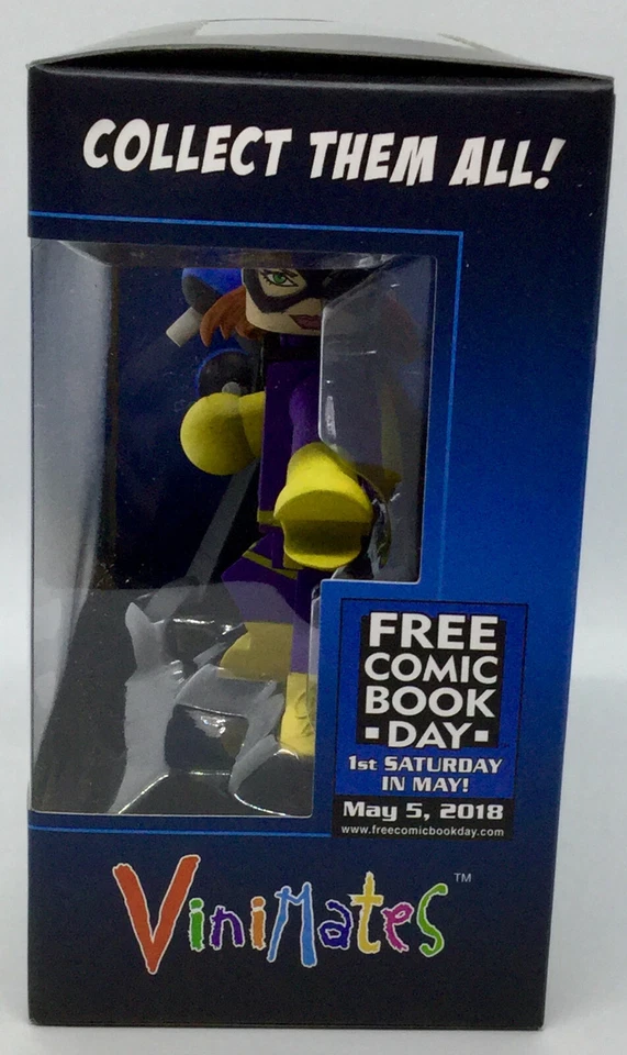 Paquete de 2 DC Nightwing and Batgirl Vinimate 2018 Diamond Select Toys LLC Foto 3 de 4