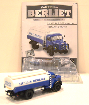 Miniature Berliet TLM 1/43 – Transport R. Ollivier, IXO Hachette, Occasion