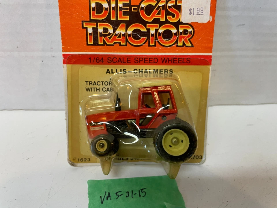 Ertl 1:64 Allis-Chalmers w/Cab Tractor Stock #1623 1203 ASST NIP L@@K - Image 2 of 3