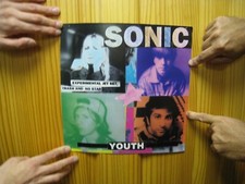 Sonic Youth Poster Experimental Jet Set Trash And No Star