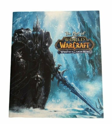 Hardcover Art Book - The Art Of World Of Warcraft: Wrath Of The Lich King 