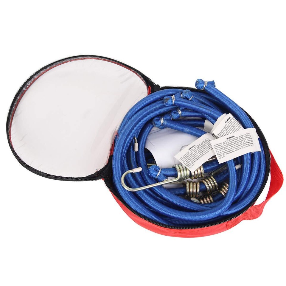 XSTRAP STANDARD 36inch x 12mm Bungee Cord Set, 6 Pack Heavy Duty