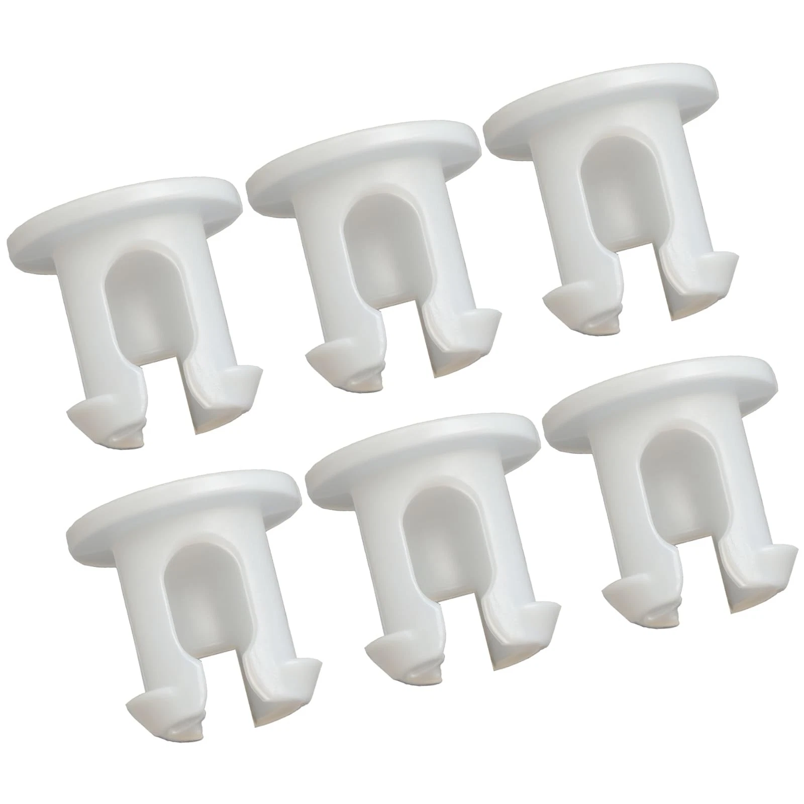 FUSCH 6 Pack Linkage Retaining Bushings Compatible with Kohler Engine White  - Picture 1 of 9