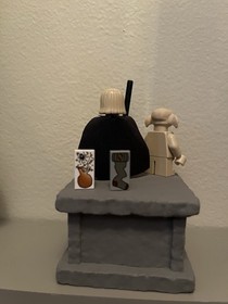 Lego Harry Potter Minifigures Lot from Set 4731 HP017 HP018 + Sock Bone Bag Tile