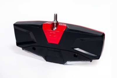 Seizmik Bezel Halo Mirror - Red - Rear Mirrors