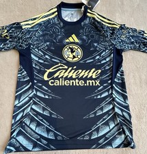 Adidas Club America 2025/25 Away Long Sleeve Stadium Jersey SZ-M NWT JN8637