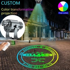 15W-110W Waterproof Dynamic Color Changing Wedding Light Logo Gobo Projector