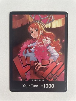 DON!! Card (Nami) Foil EB03 Extra Booster: One Piece Heroines Edition English NM