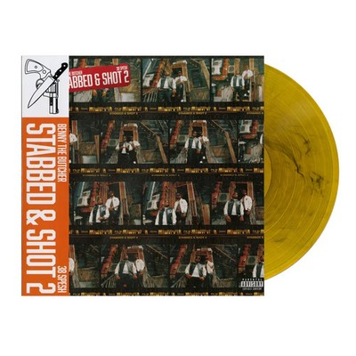 Benny The Butcher 38 Spesh - Stabbed & Shot 2 - Orange Vinyl 238/500 OBI - NEW
