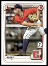 2020 Bowman Draft 1st Edition Tanner Burns #BD-115 Cleveland Indians