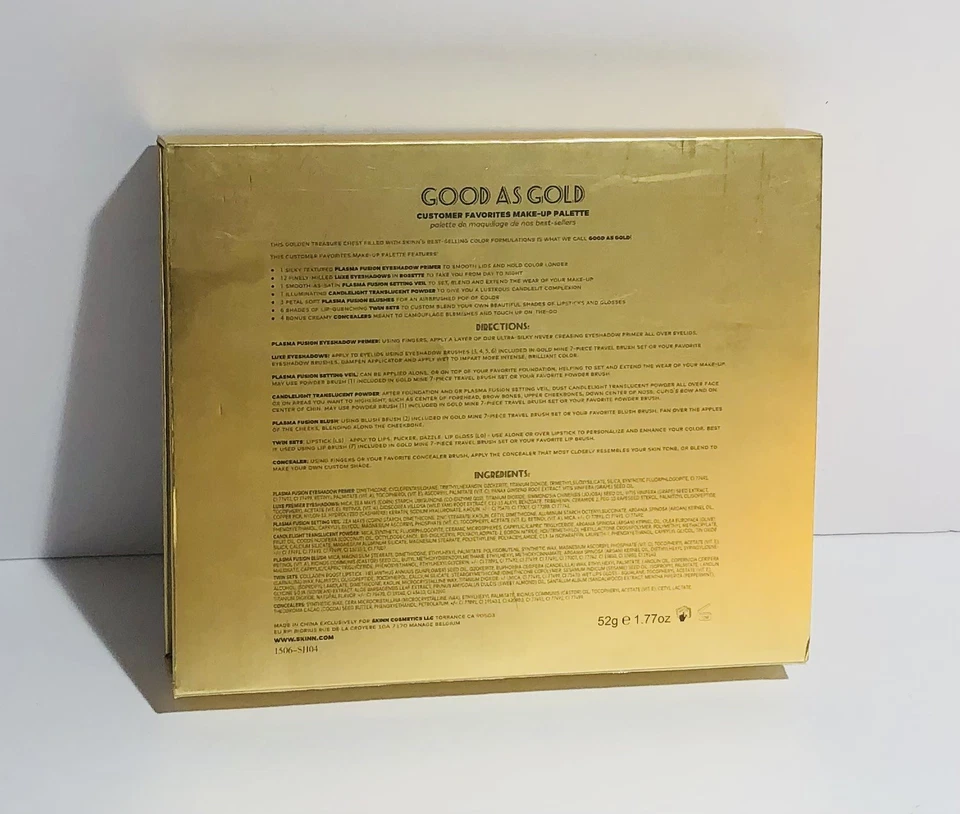 SKINN Dimitri James Good As Gold Customer Favorites Makeup Palette - Image 2 of 4