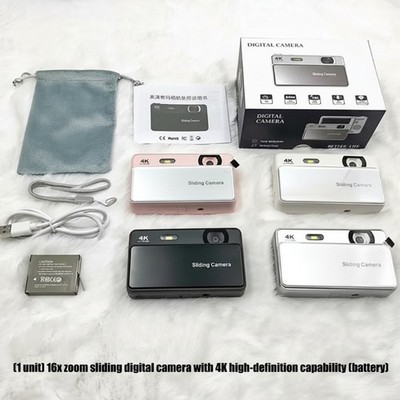 Advanced 16X Zooms Digital Camera With 4K Recording And Intelligent Scene