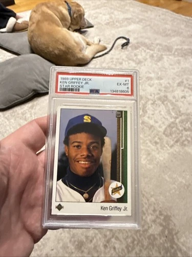 1989 Upper Deck - Ken Griffey Jr #1 (RC) PSA 6 Rookie Seattle Mariners MLB